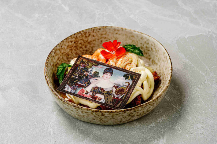 Морковный «По мотивам Кустодиева»