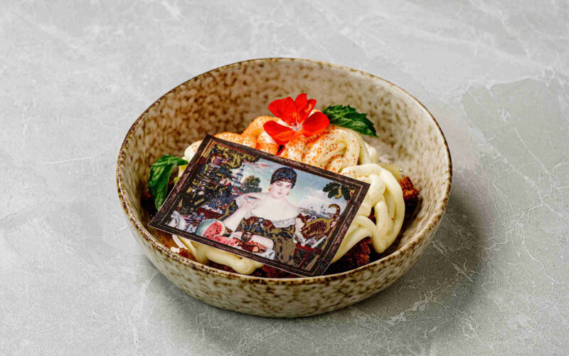 Морковный «По мотивам Кустодиева»