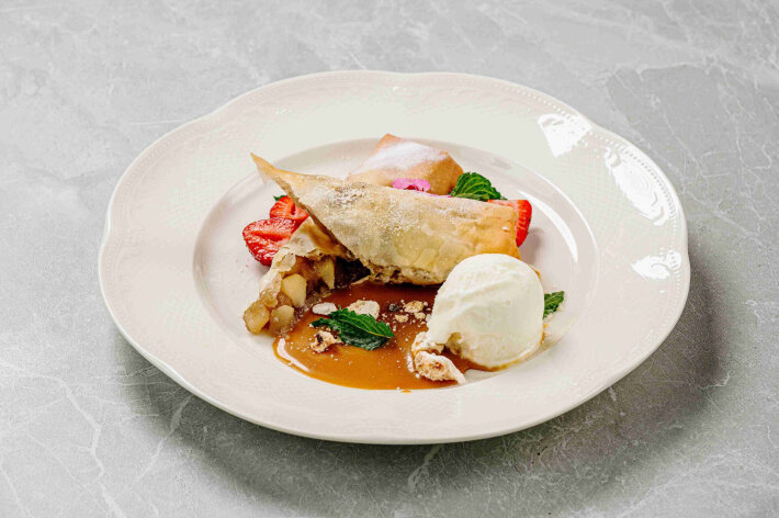 Яблочный штрудель