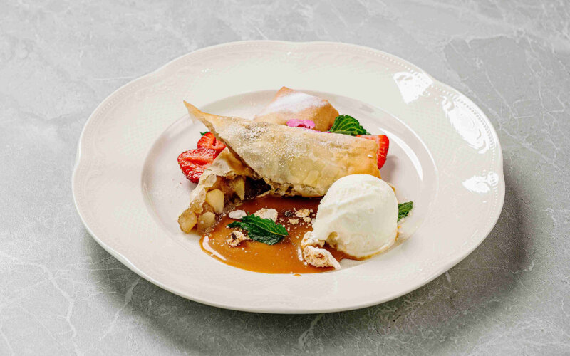 Яблочный штрудель