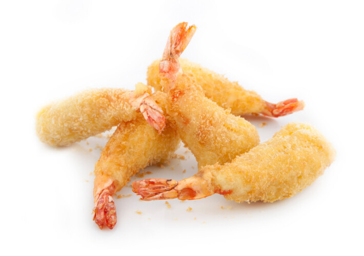 Креветки темпура