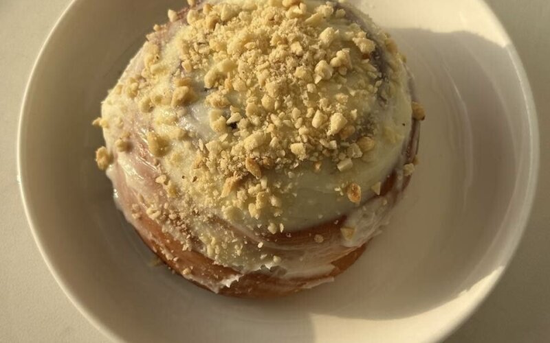 Синнабон с кремом