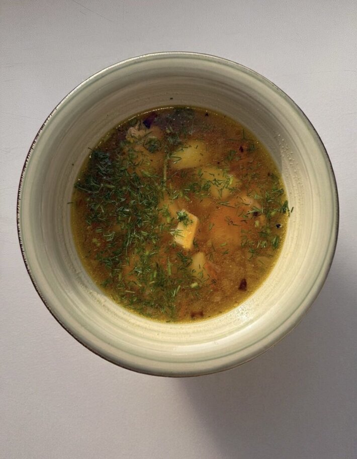 Суп домашний куриный