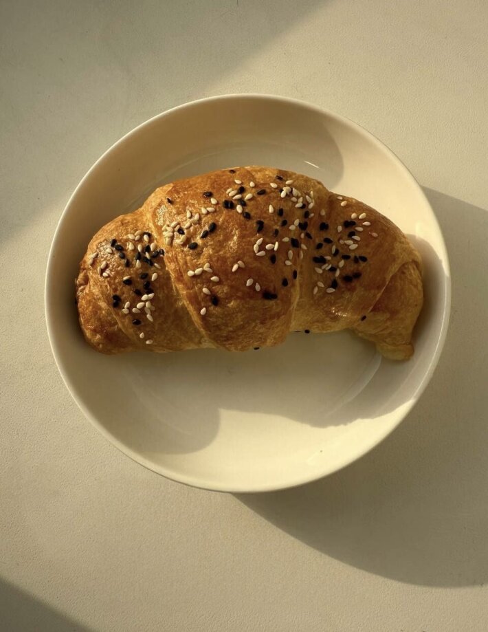 Круассан курица сыр