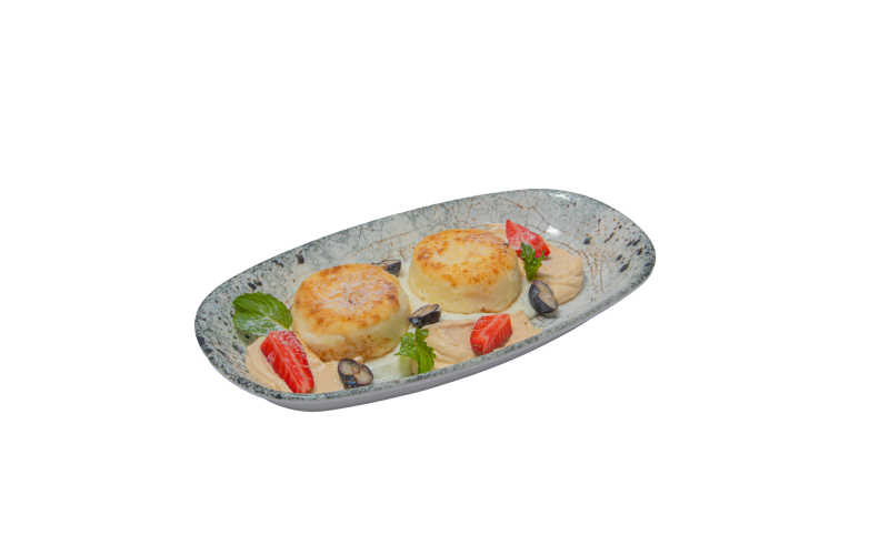 Сырники с крем-брюле