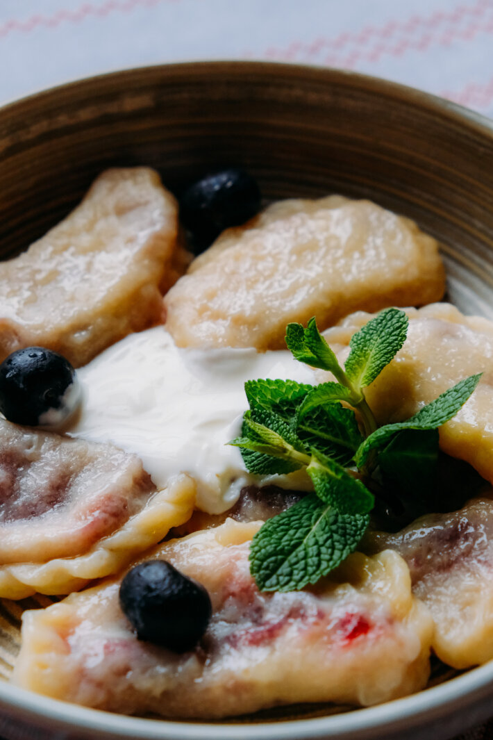 Вареники с вишней