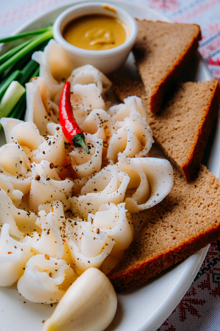 Сальцо с горчицей