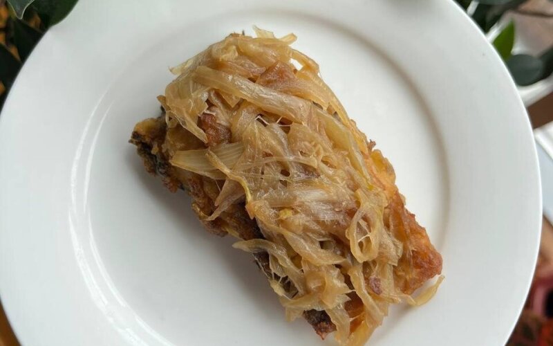 Сазан жареный