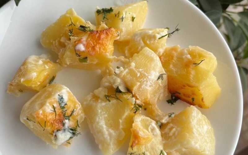 Картофель в сливках