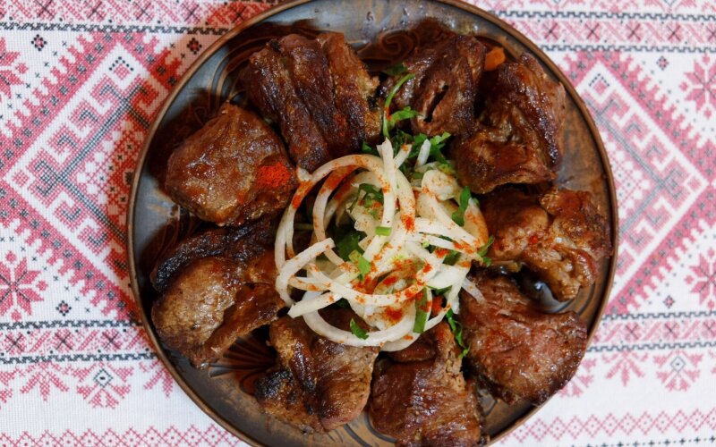 Шашлык из мякоти баранины