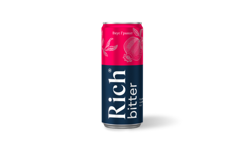 Напиток "Рич" ж/б со вкусом Граната