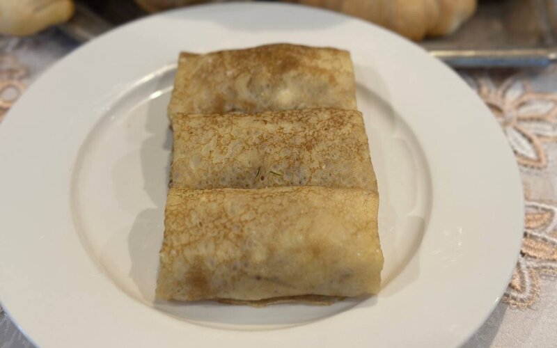 Блинчик с творогом