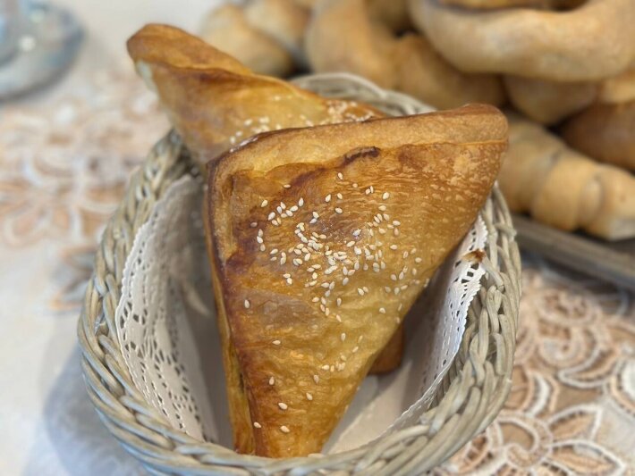 Самса с мясом