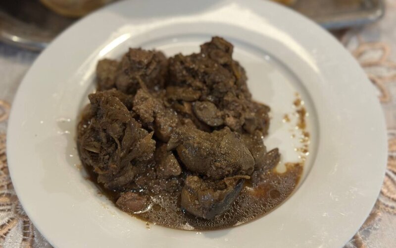 Куриная печень в соевом соусе