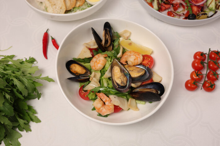 Салат «Теплое море»