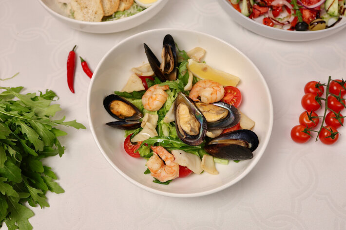 Салат «Теплое море»