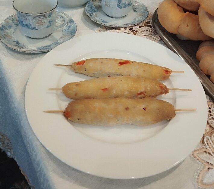 Люля куриная с болгарским перцем