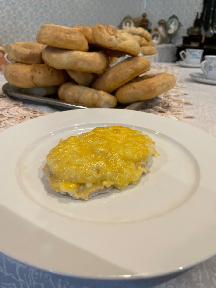 Курица с ананасом