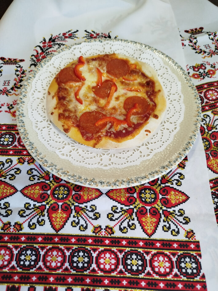 Мини пицца Пепперони