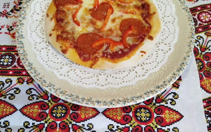 Мини пицца Пепперони