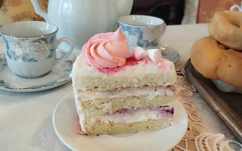 Тортик "Ягодное облако"