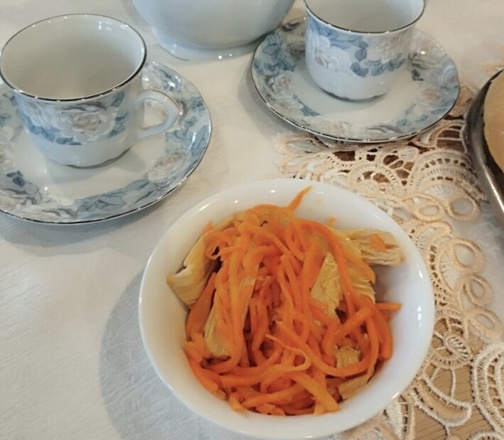 Спаржа по-корейски