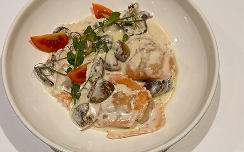 Равиоли с овощным наполнением