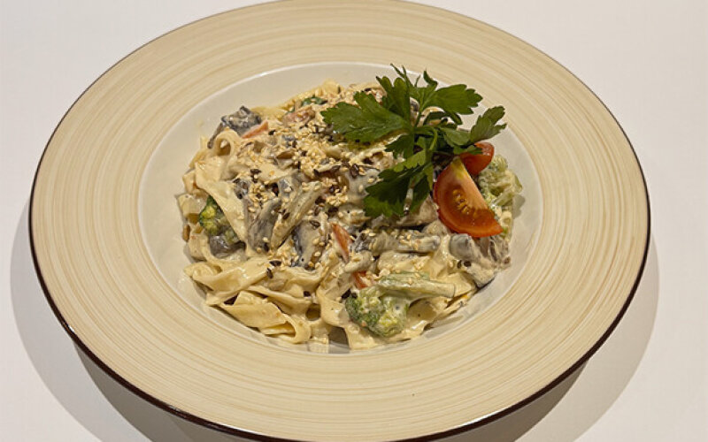 Паста с овощами