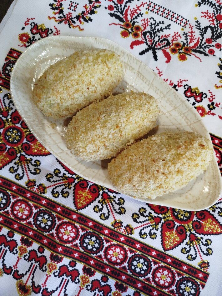 Зраза картофельная с грибами