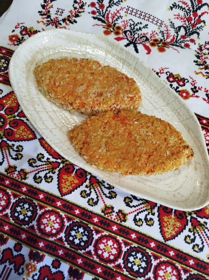 Котлета морковная