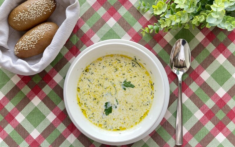 Куриный сливочный суп