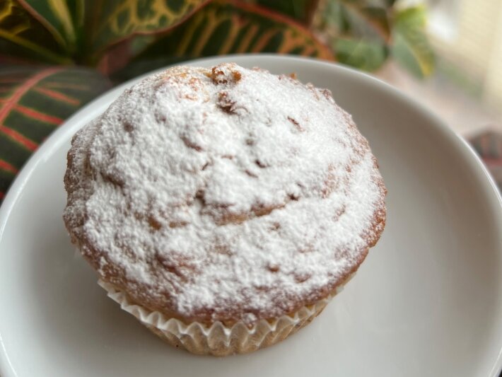 Кекс яблочный