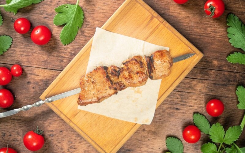 Шашлык из окорока свинины