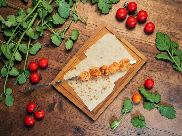 Шашлык куриной грудки