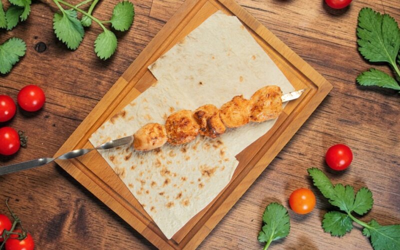 Шашлык куриной грудки