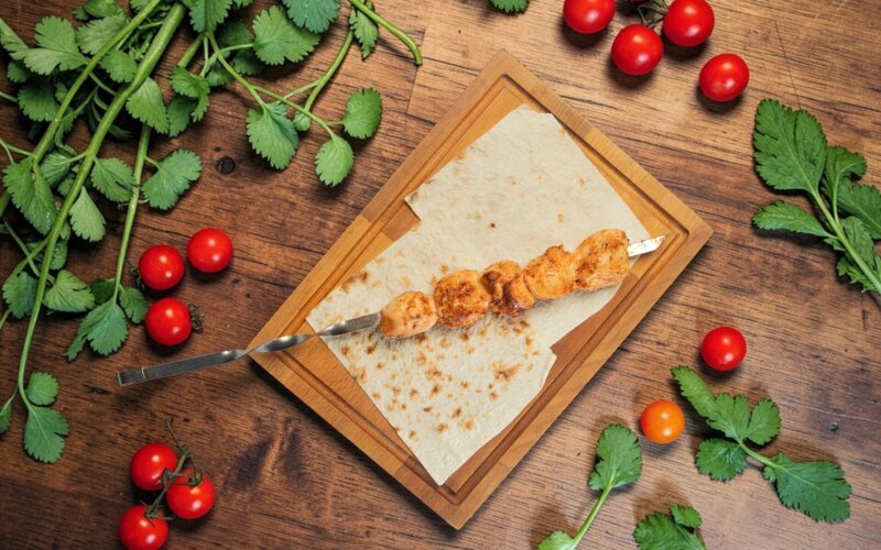 Шашлык куриной грудки