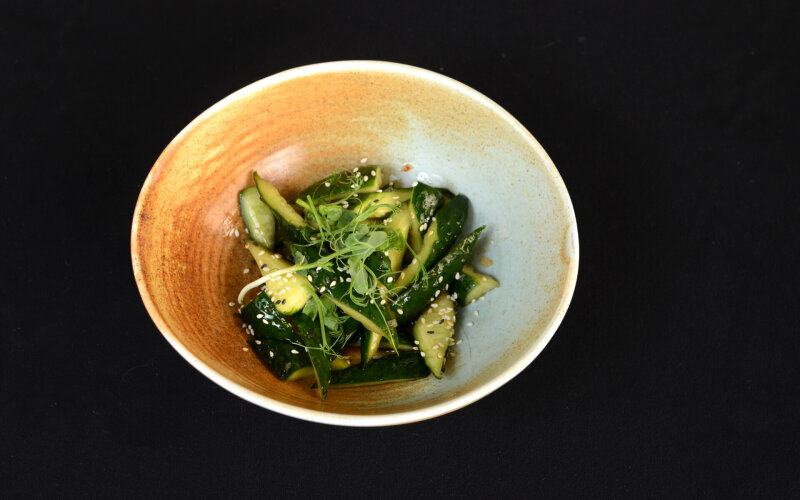 «Битые» огурцы со Сладким Чили