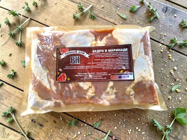 Шашлык из курицы (сырой)