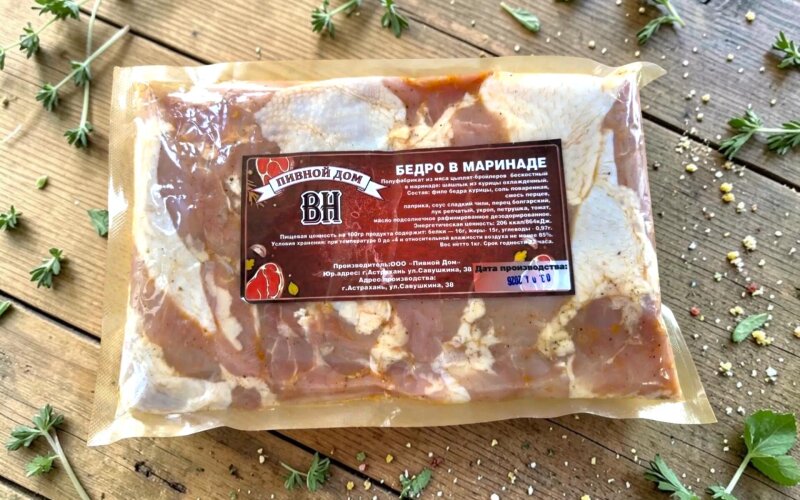 Шашлык из курицы (сырой)