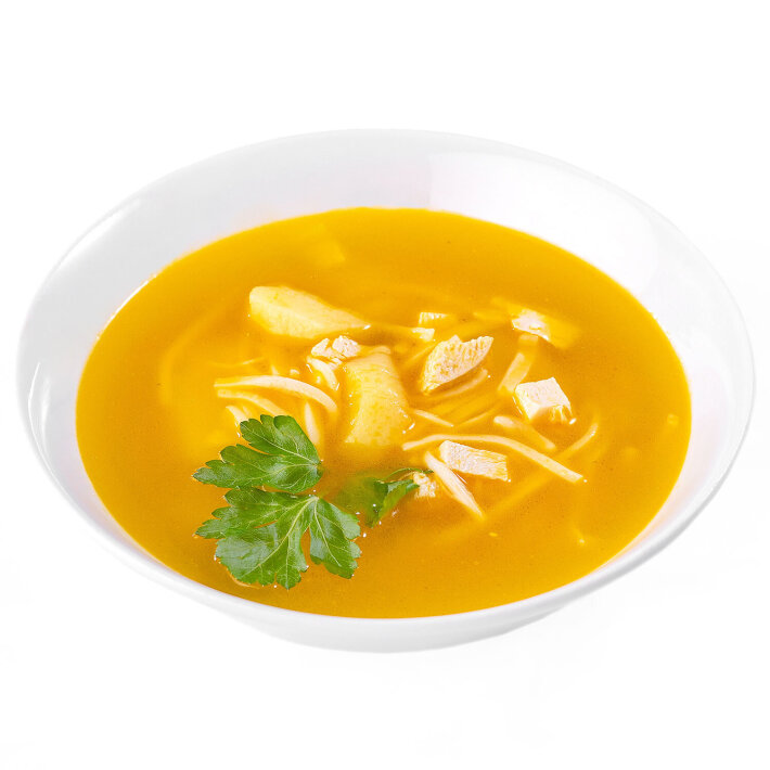 Суп домашний куриный