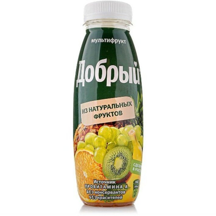 Сок добрый Мультифрукт 0.3