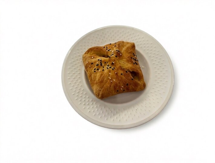 Слойка с курицей и картофелем