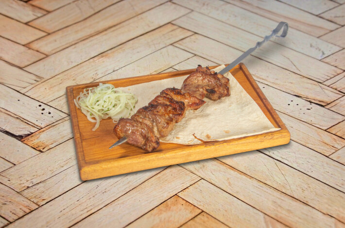 Шашлык из свиной шеи