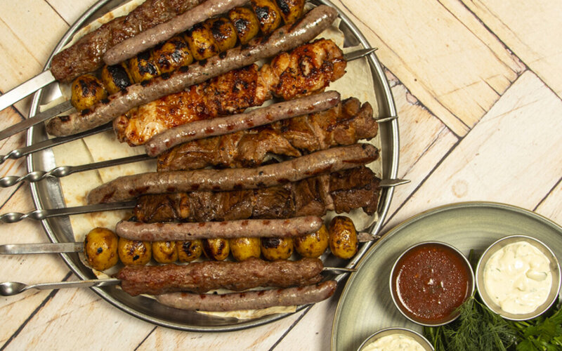 Большое ассорти с мангала