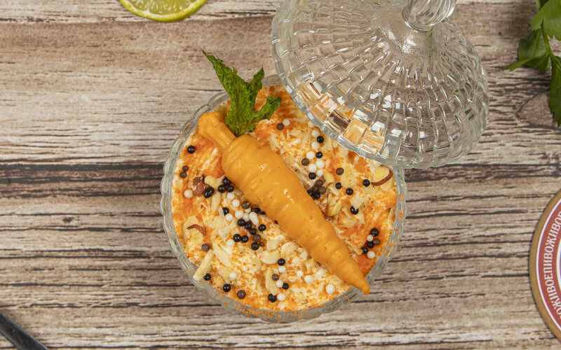 Морковный десерт
