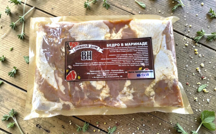 Шашлык из курицы (сырой)