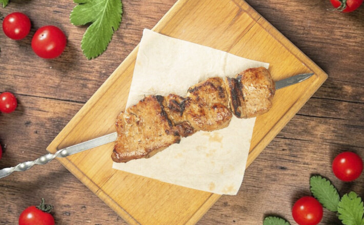 Шашлык из окорока свинины