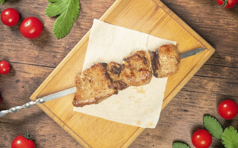 Шашлык из окорока свинины