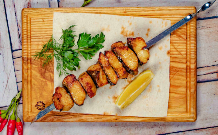 Шашлык из сома
