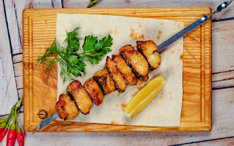 Шашлык из сома